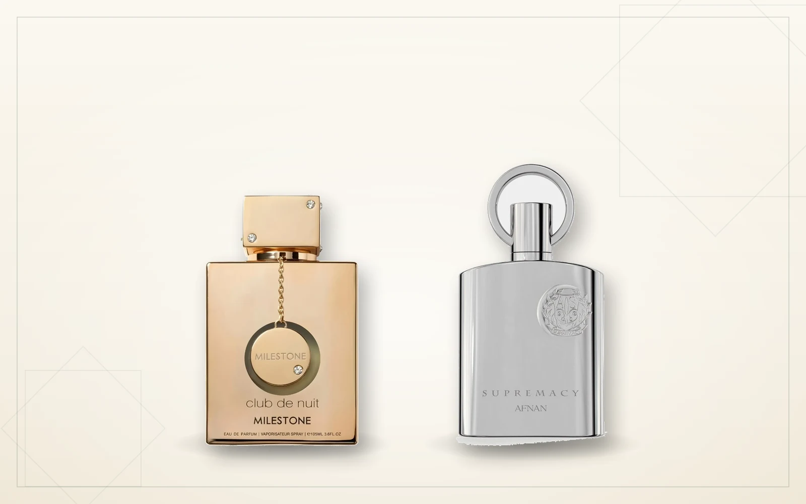 Armaf Club de Nuit Milestone y Afnan Supremacy Silver, dos alternativas árabes a Creed Aventus con notas de piña, abedul y almizcle