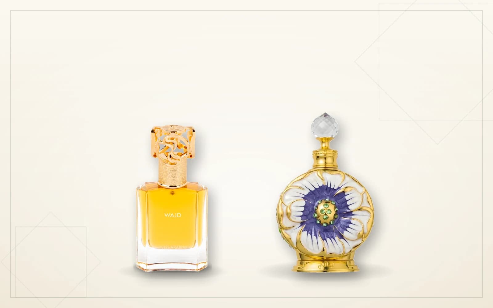 Swiss Arabian Wajd y Swiss Arabian Layali, dos perfumes árabes de rosa afrutada