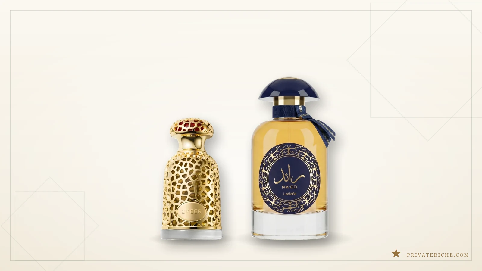 Lattafa Emeer y Lattafa Ra'ed Luxe, alternativas económicas a Dior Sauvage en la familia cítrico-amaderada