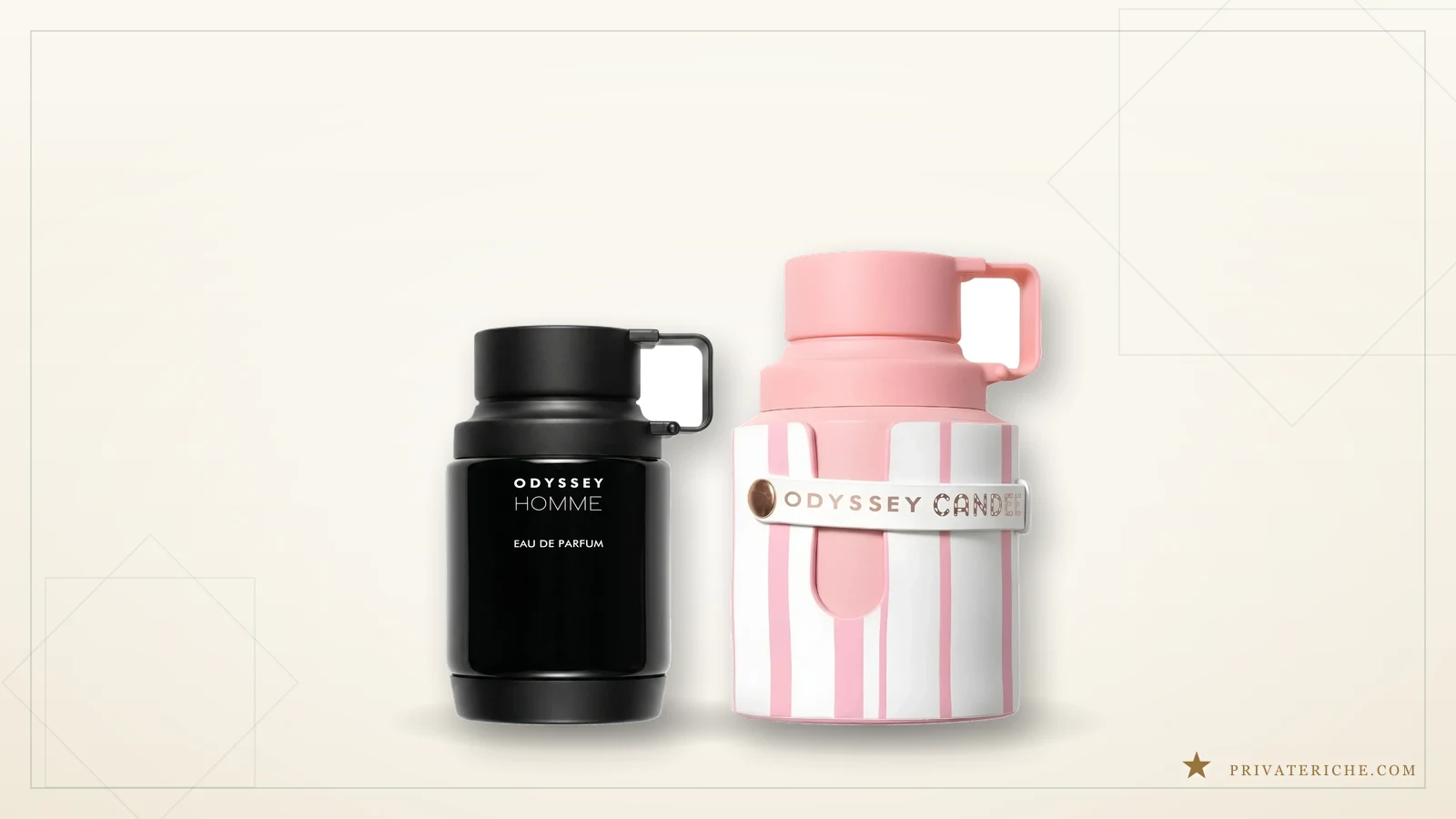 Armaf Odyssey Homme y Odyssey Candee, las dos caras de la gama Odyssey de Armaf