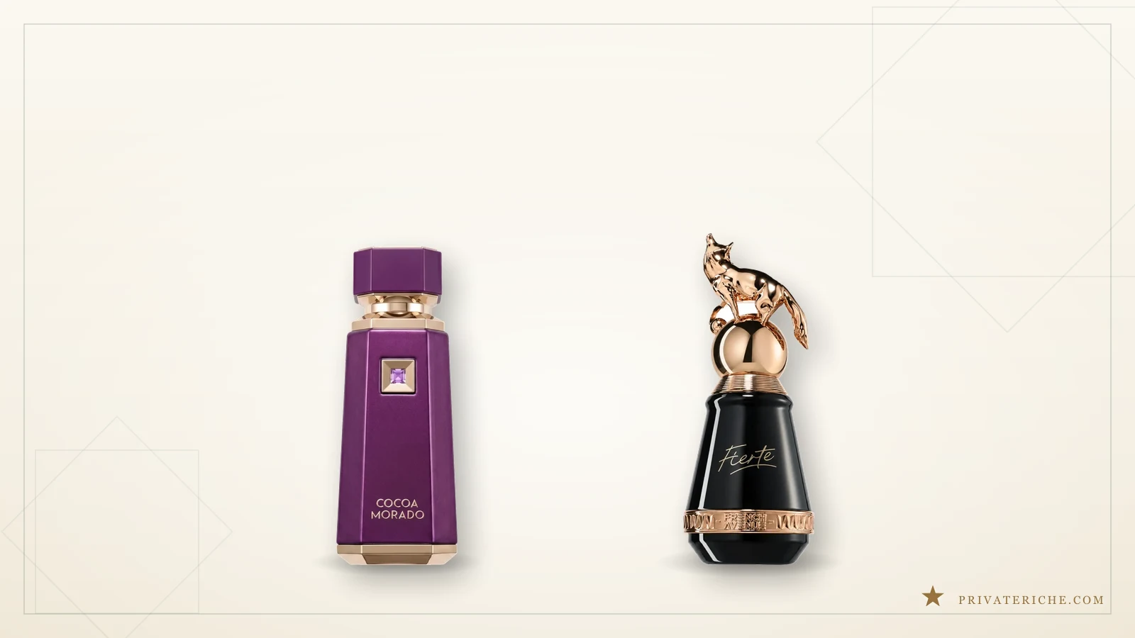 French Avenue Cocoa Morado y French Avenue Fierte, dos perfumes orientales densos de la marca