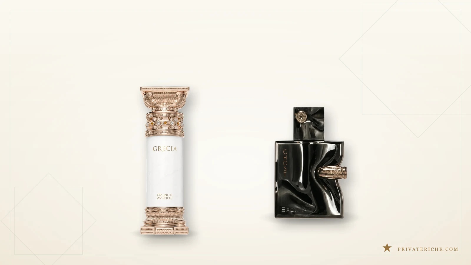 French Avenue Grecia y French Avenue Spectre Ghost, dos perfumes de la marca con perfiles muy distintos