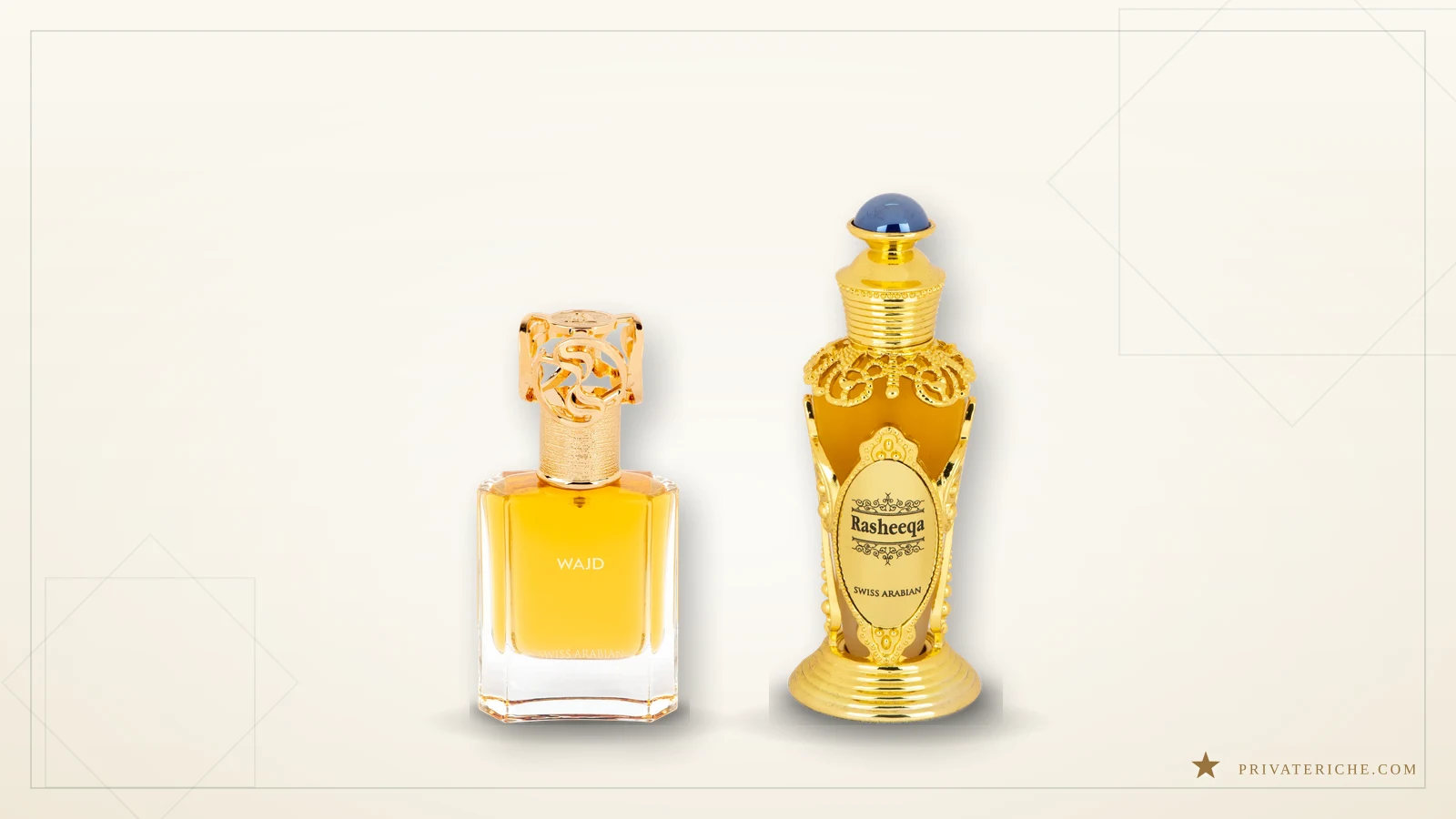 Swiss Arabian Wajd y Swiss Arabian Rasheeqa, dos perfumes árabes de la marca con perfiles muy distintos