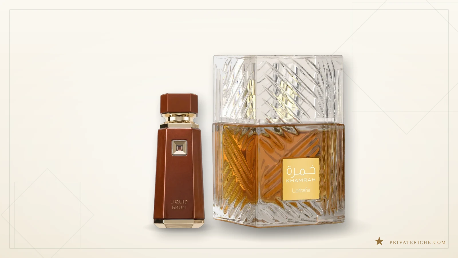 Liquid Brun de French Avenue y Khamrah de Lattafa, dos alternativas mucho más baratas con mejor nota en Fragrantica