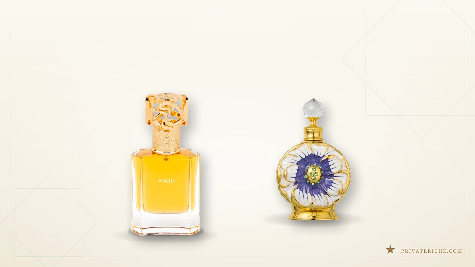 Swiss Arabian Wajd y Swiss Arabian Layali, dos perfumes árabes de rosa afrutada