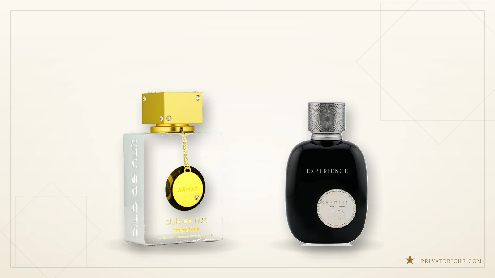 Armaf Club de Nuit Imperiale y Khadlaj 25 Experience, dos perfumes árabes para una cena de Nochevieja formal