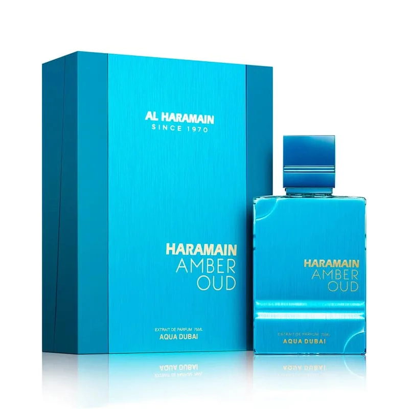 Al Haramain Amber Oud Aqua Dubai · Extrait de Parfum 75 ml · Unisex