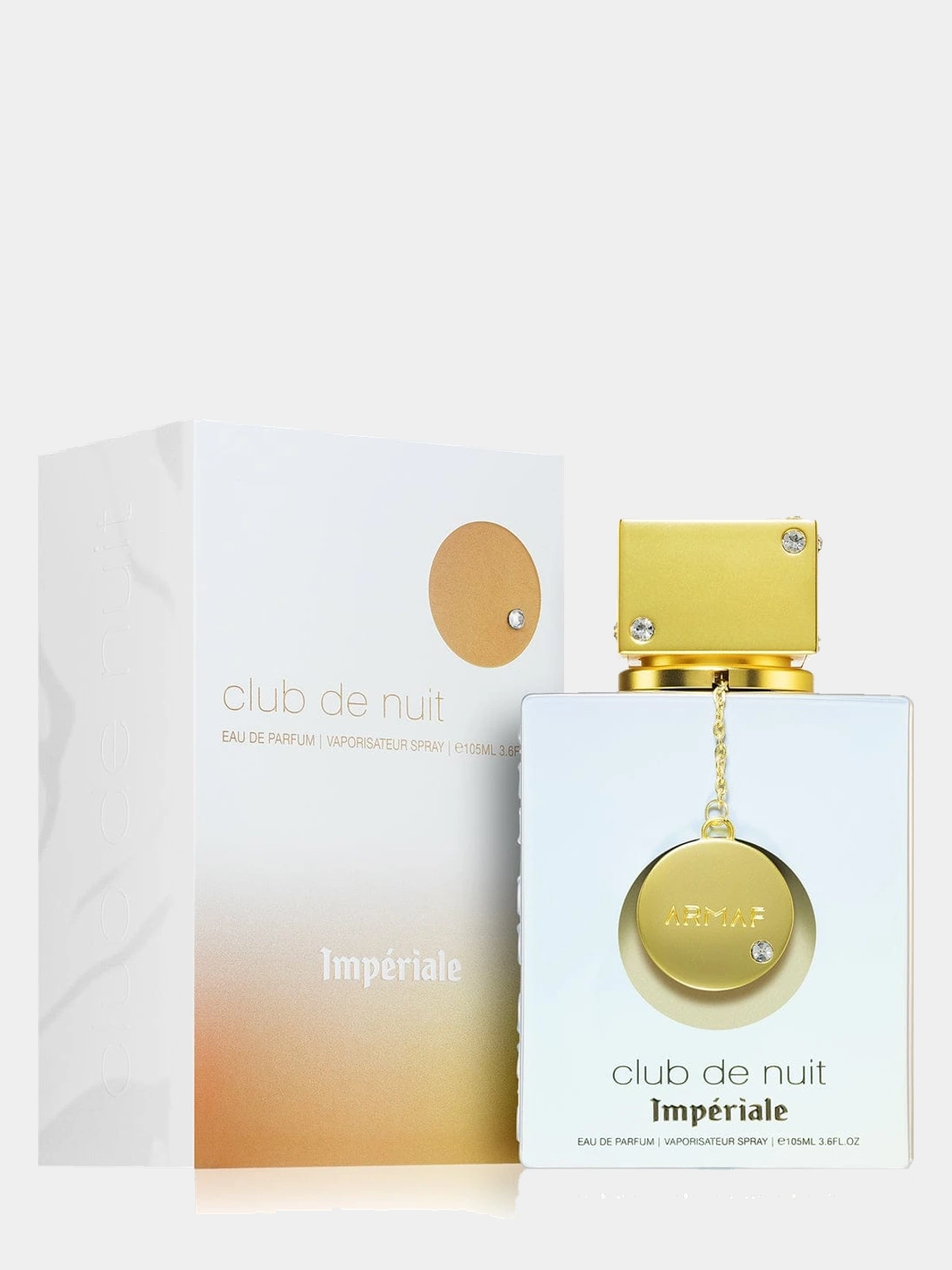 Armaf Club de Nuit Imperiale · Eau de Parfum 105 ml · para Hombre — frasco junto a su caja