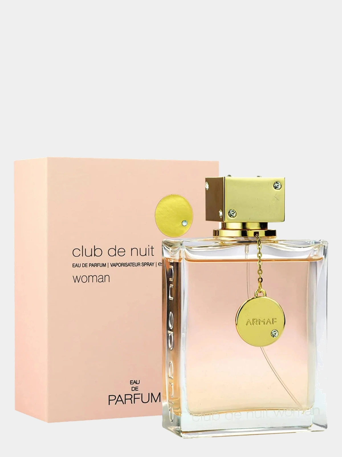 Armaf Club de Nuit Women · Eau de Parfum 105 ml · para Mujer — frasco junto a su caja