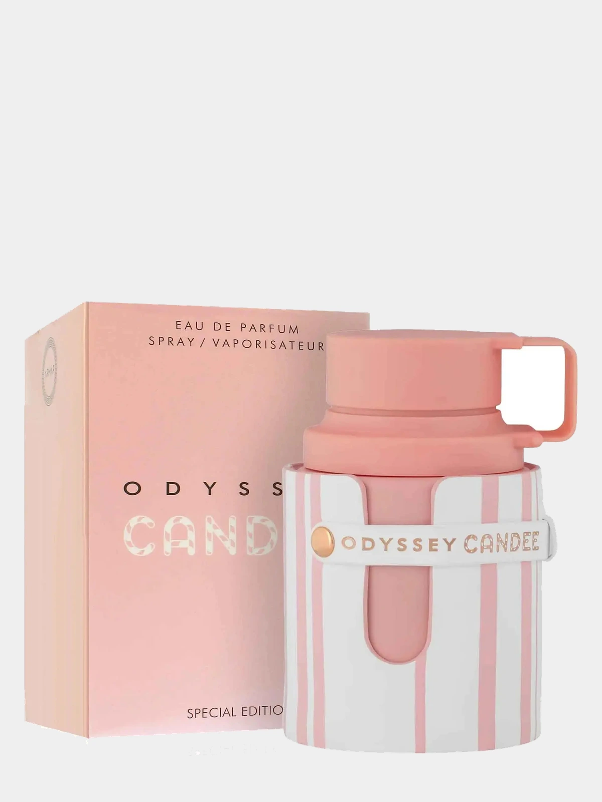 Armaf Odyssey Candee · Eau de Parfum 100 ml · Unisex — frasco junto a su caja