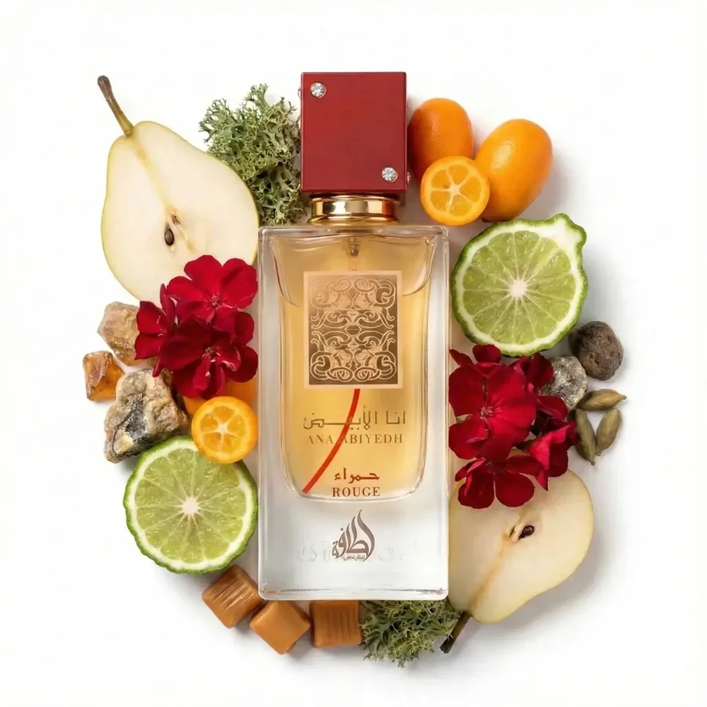 Lattafa Ana Abiyedh Rouge · Eau de Parfum 60 ml · para Mujer