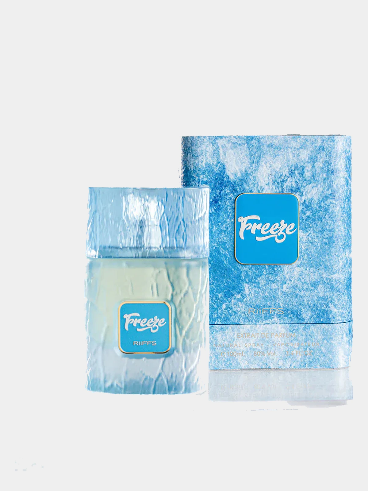 Riiffs Freeze · 100 ml · Unisex — frasco junto a su caja
